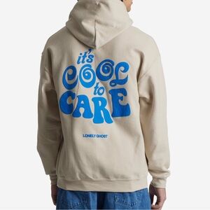 Lonely Ghost Cool 2 Care Hoodie Size XL